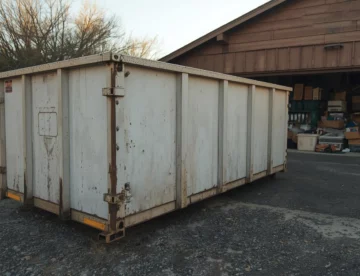 Fall Dumpster Rental Garage Cleanout